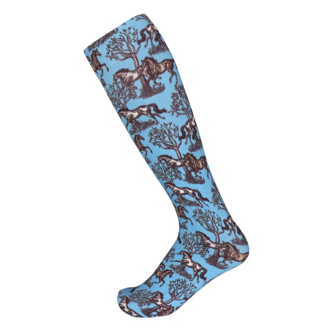AWST Int'l Lila Toile Socks - Breeches.com - Flyclothing LLC