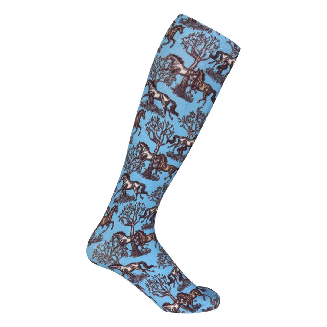 AWST Int'l Lila Toile Socks - Breeches.com - Flyclothing LLC