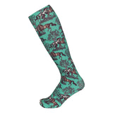 AWST Int'l Lila Toile Socks - Breeches.com - Flyclothing LLC