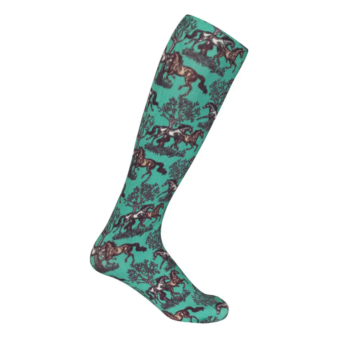 AWST Int'l Lila Toile Socks - Breeches.com - Flyclothing LLC