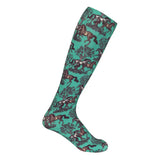AWST Int'l Lila Toile Socks - Breeches.com - Flyclothing LLC