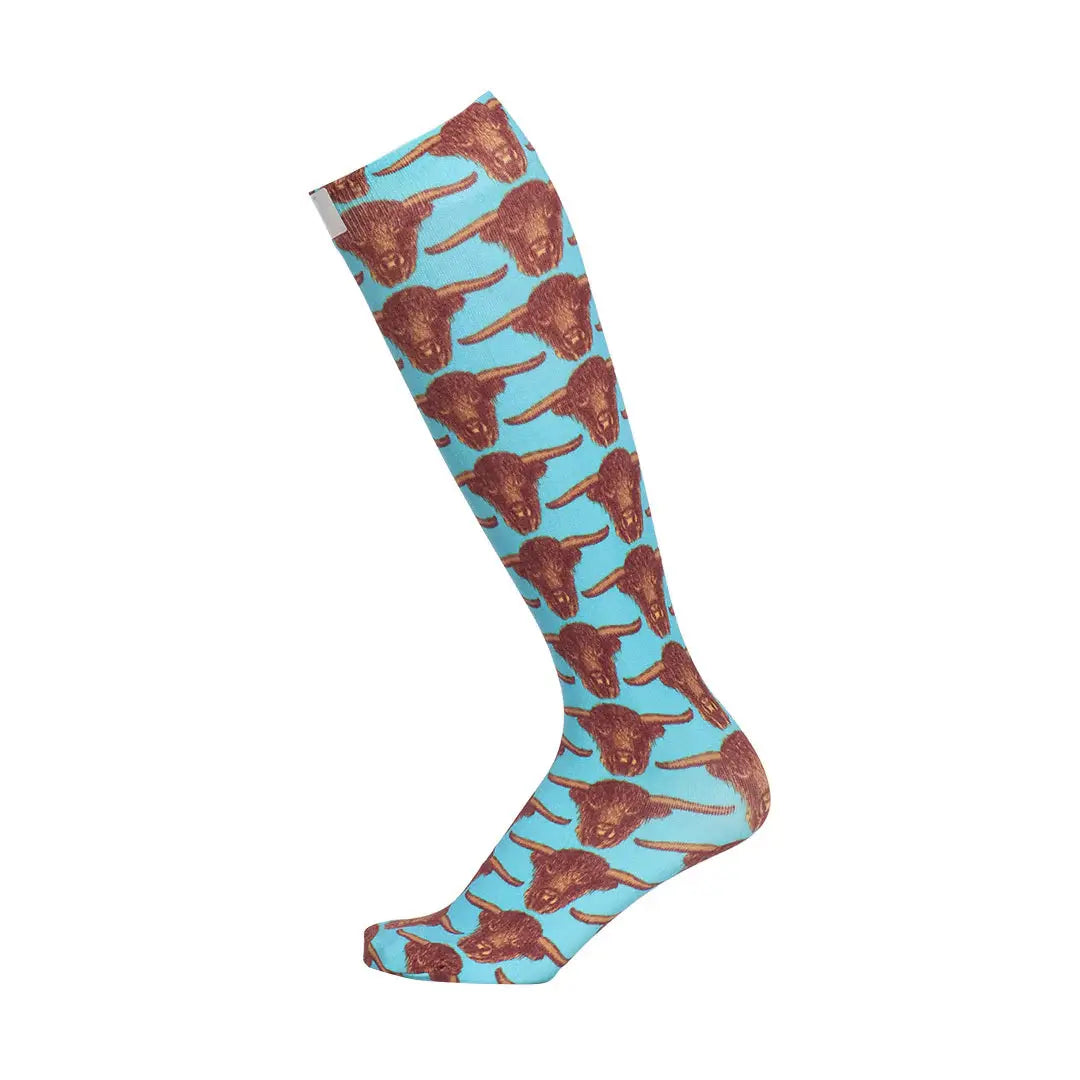AWST Int'l Vintage Bull Head Boot Socks - Breeches.com - Flyclothing LLC