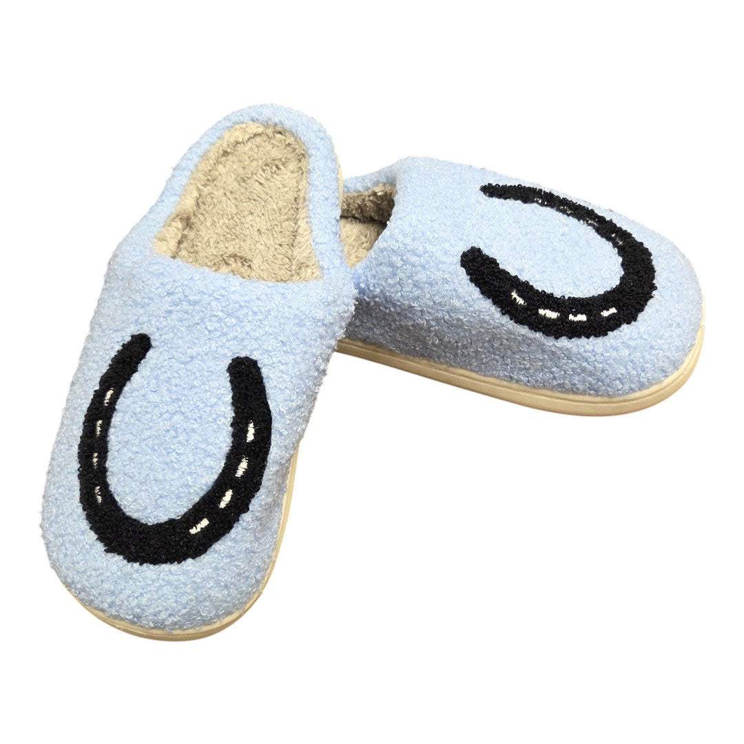 AWST Int'l Cozy Horseshoe Slippers - Breeches.com - Flyclothing LLC