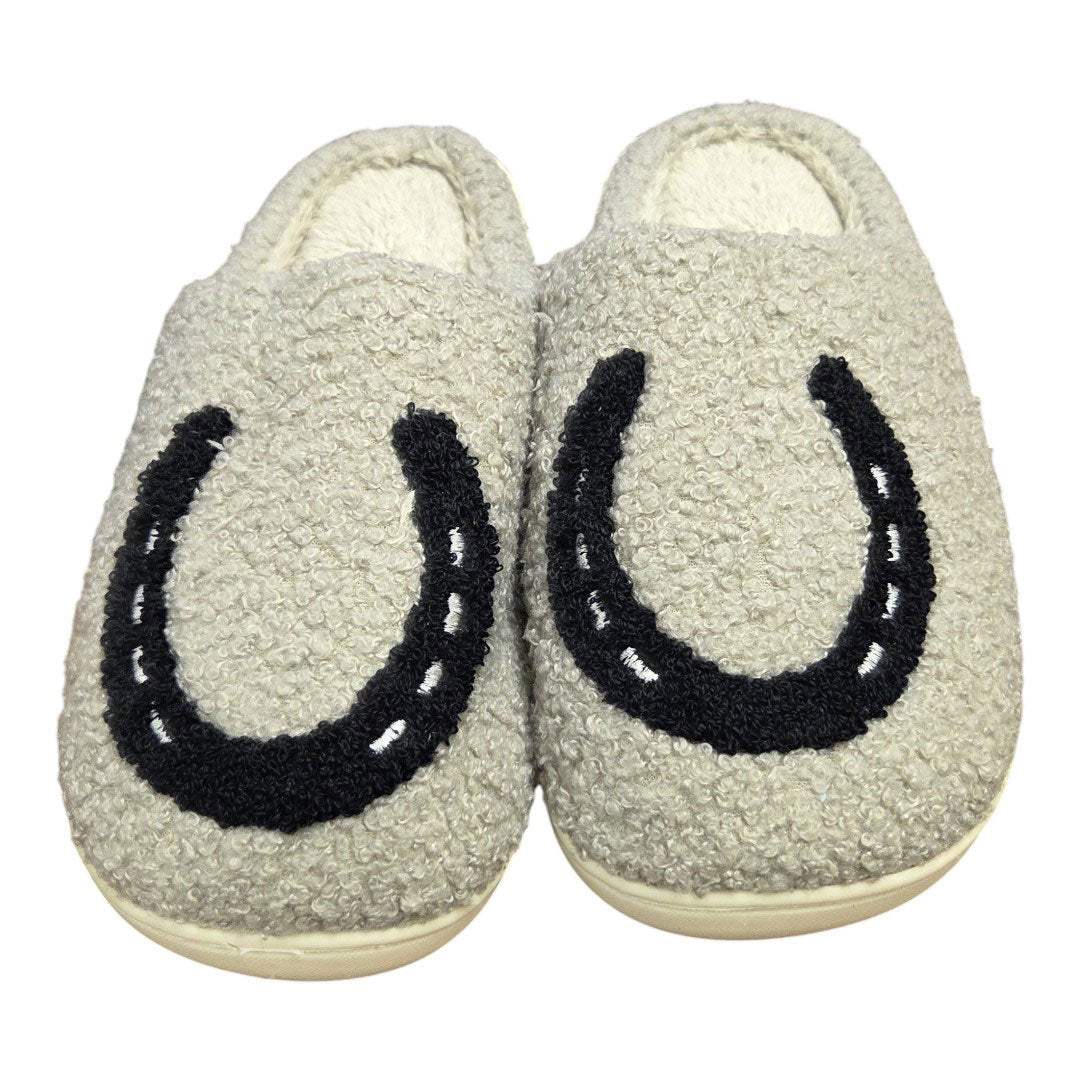 AWST Int'l Cozy Horseshoe Slippers - Breeches.com - Flyclothing LLC