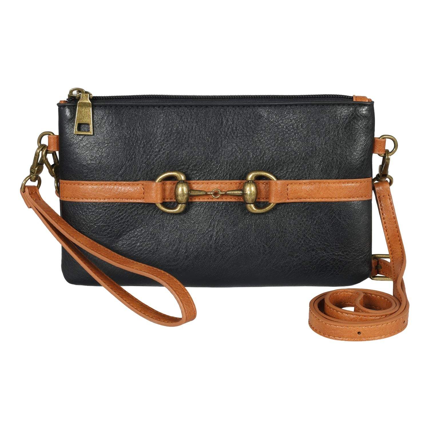 AWST Vegan Leather Snaffle Bit Crossbody Bag - Breeches.com - Flyclothing LLC
