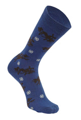 AWST Int'l Lila Bucking Horses Socks 6-pack - Breeches.com - Flyclothing LLC