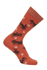 AWST Int'l Lila Bucking Horses Socks 6-pack - Breeches.com - Flyclothing LLC