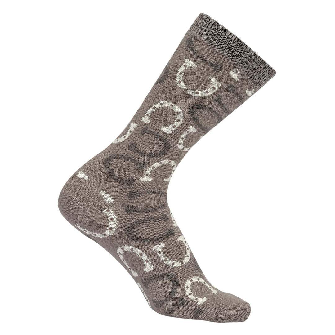 AWST Int'l Lucky Horseshoes Socks 6 pack - Breeches.com - Flyclothing LLC