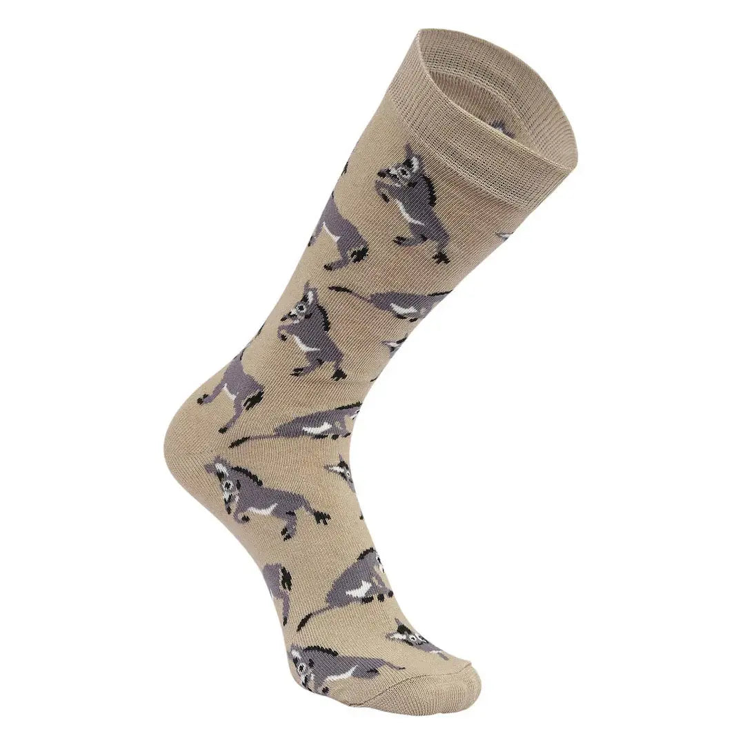 AWST Int'l Playful Donkeys Socks 6 pack - Breeches.com - Flyclothing LLC