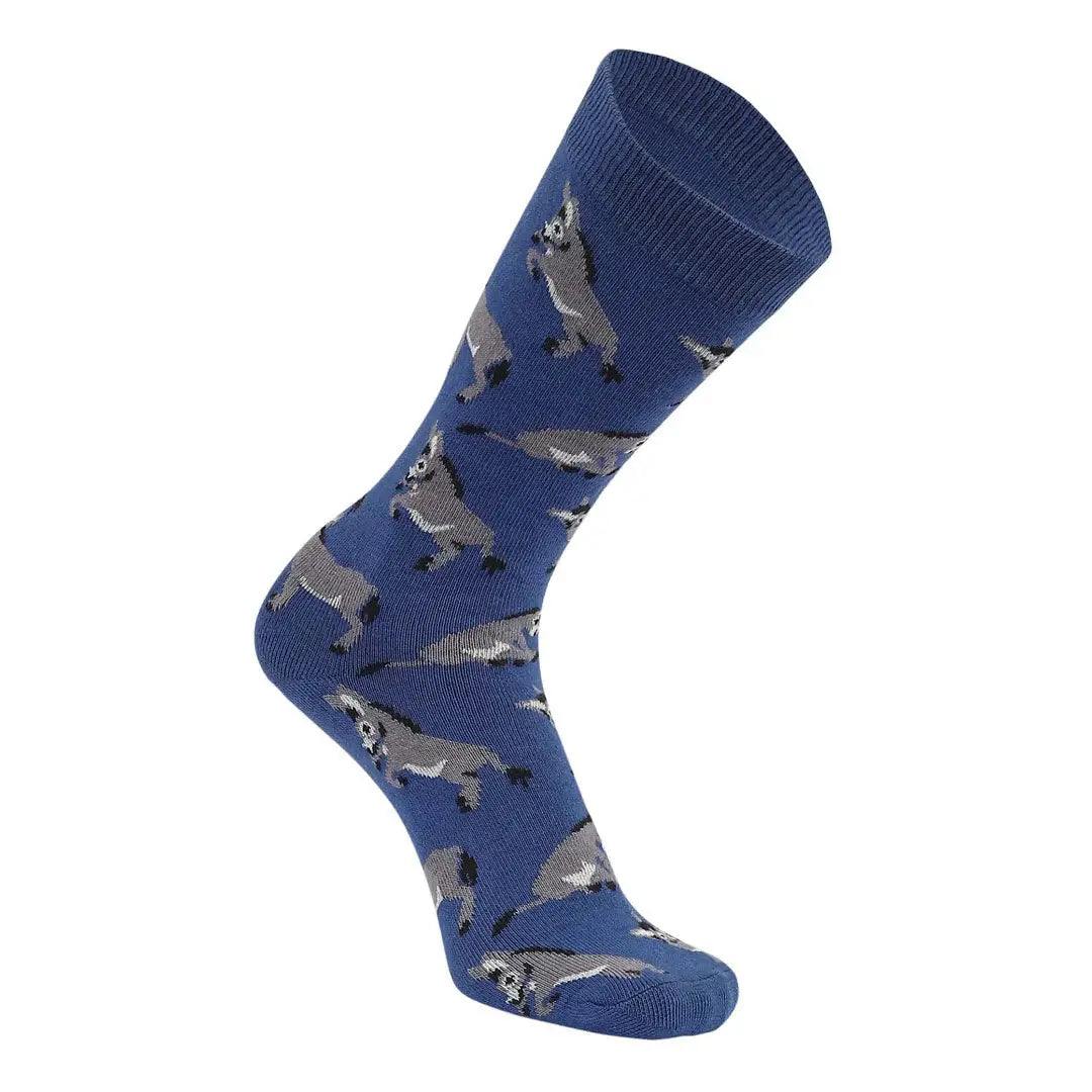 AWST Int'l Playful Donkeys Socks 6 pack - Breeches.com - Flyclothing LLC