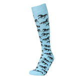 AWST Int'l Ladies "Lila" Galloping Horses Knee Socks - 6 Pack - Breeches.com - Flyclothing LLC