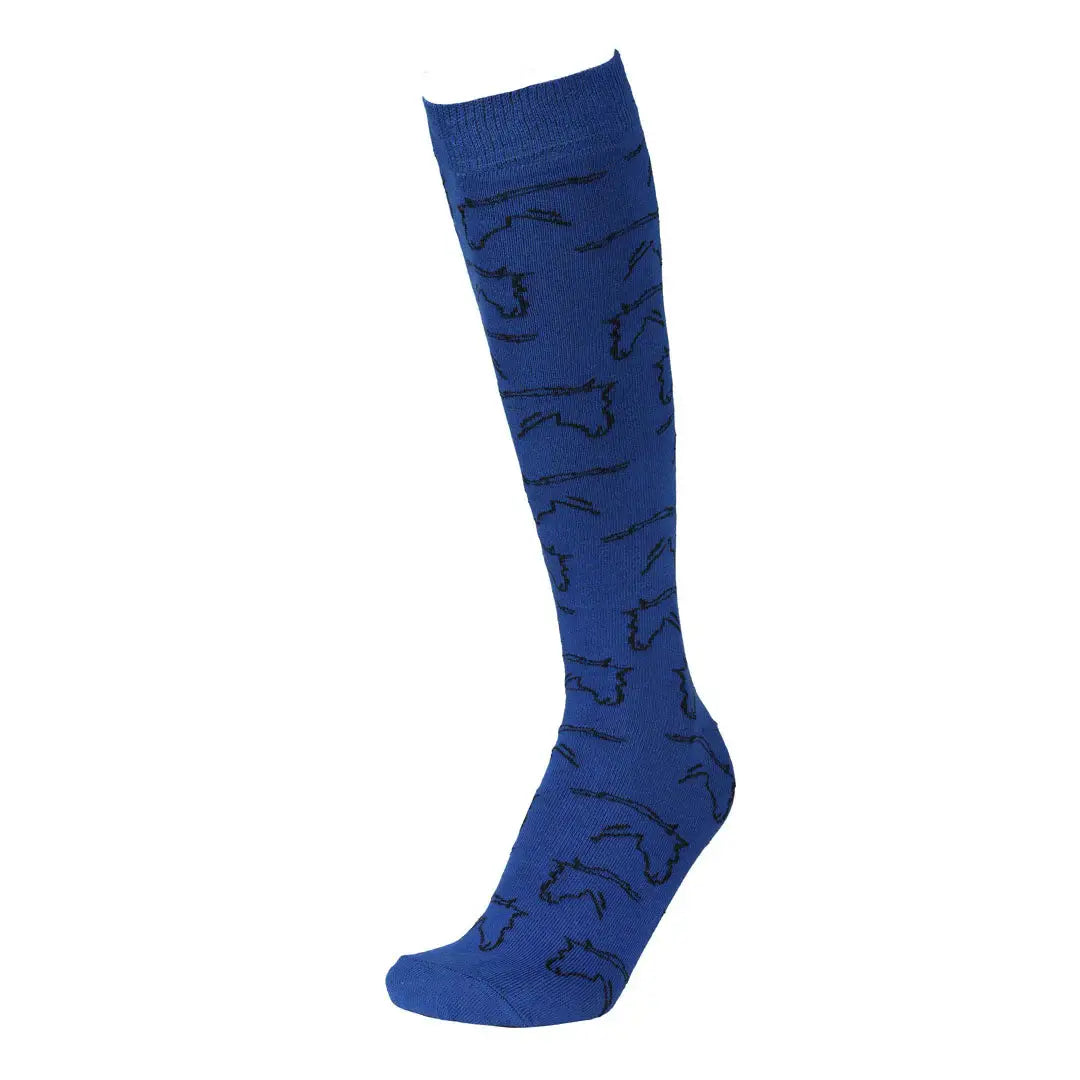 AWST Int'l Ladies Horse Heads Knee Socks - 6 pack - Breeches.com - Flyclothing LLC