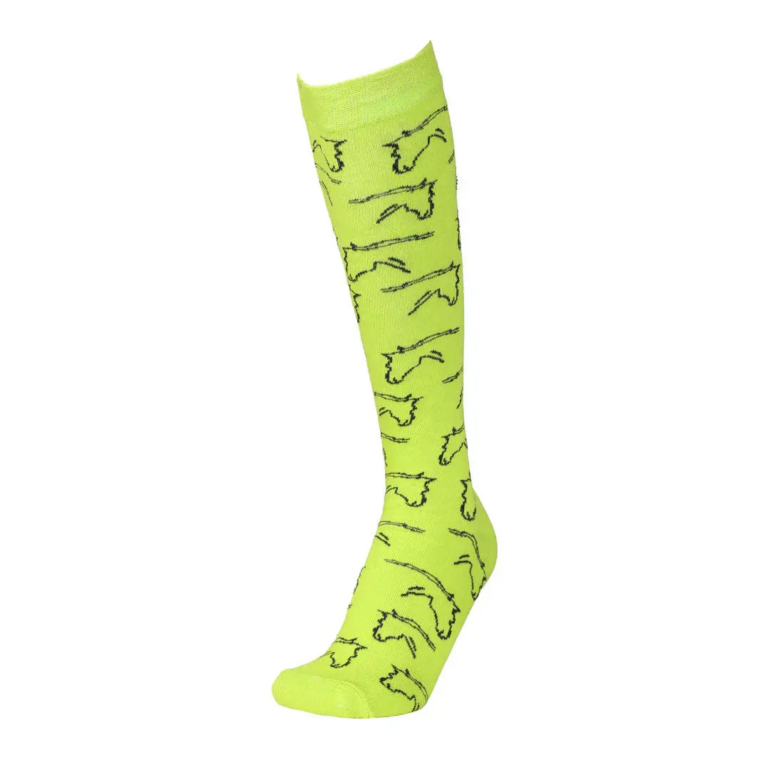AWST Int'l Ladies Horse Heads Knee Socks - 6 pack - Breeches.com - Flyclothing LLC
