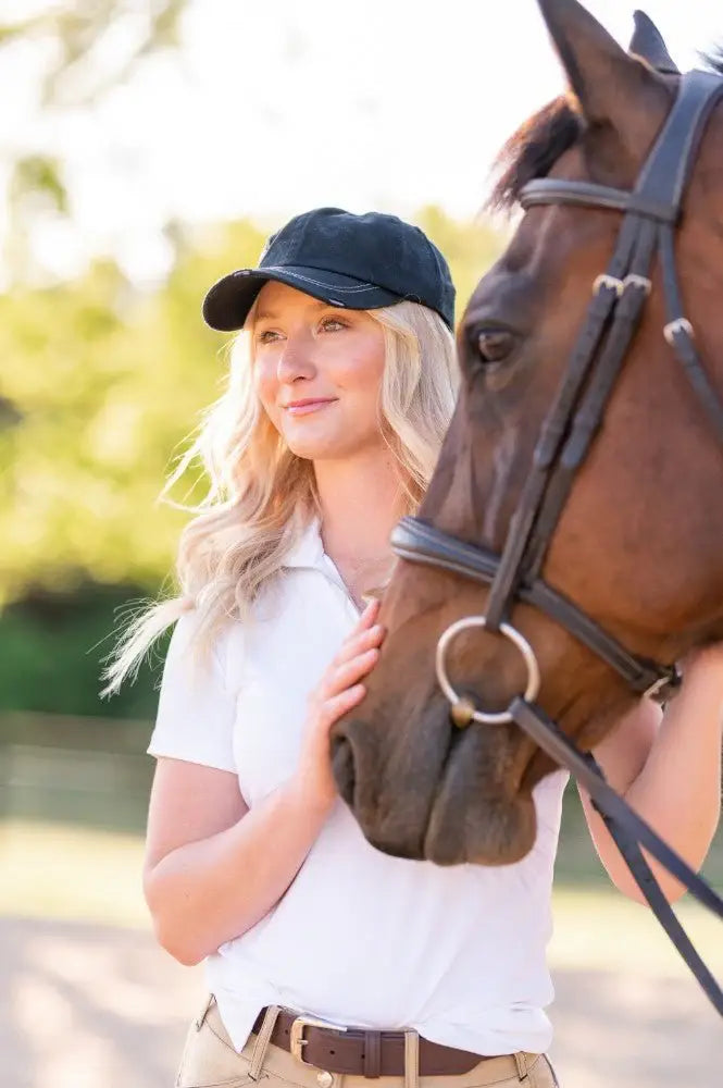 AWST Int'l Lila 3D Horse Head Cap - Breeches.com - Flyclothing LLC