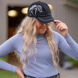 AWST Int'l Lila 3D Horse Head Cap - Breeches.com - Flyclothing LLC