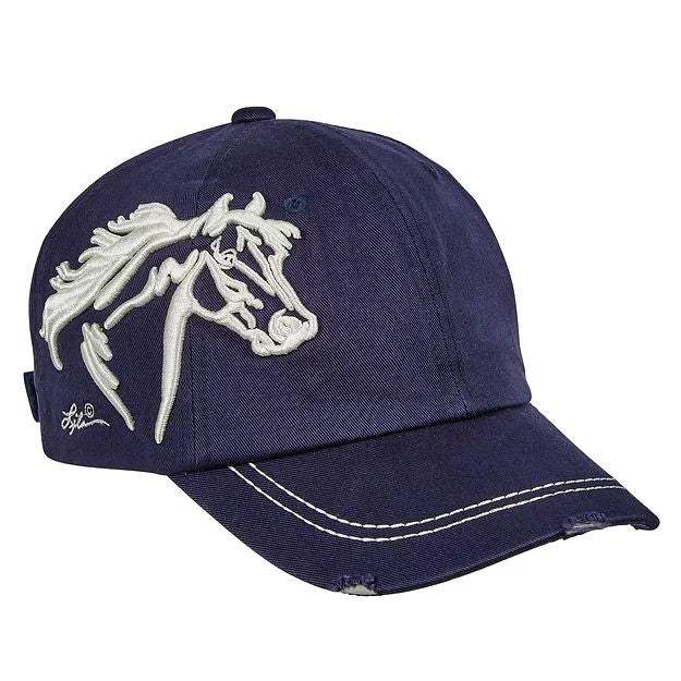 AWST Int'l Lila 3D Horse Head Cap - Breeches.com - Flyclothing LLC