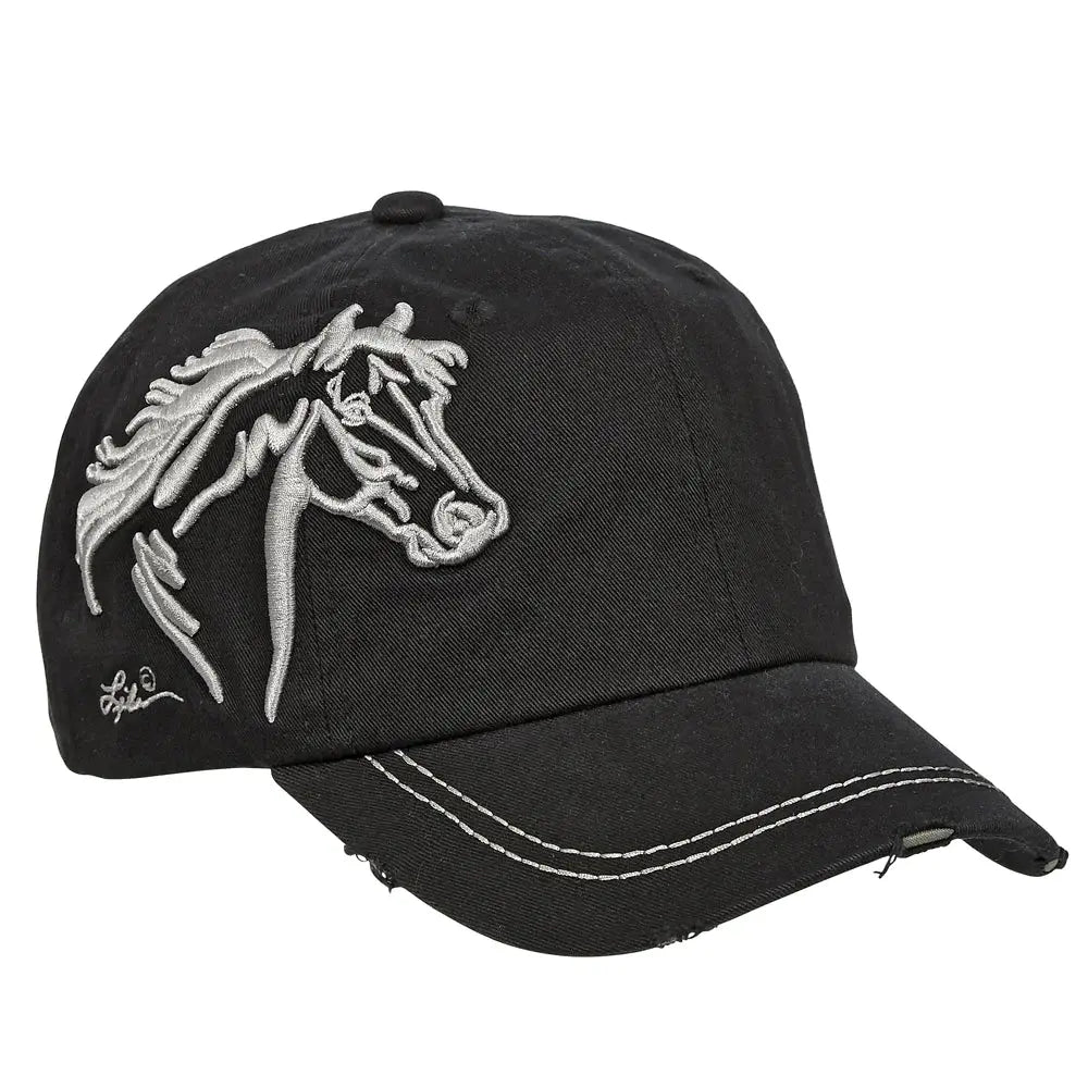 AWST Int'l Lila 3D Horse Head Cap - Breeches.com - Flyclothing LLC