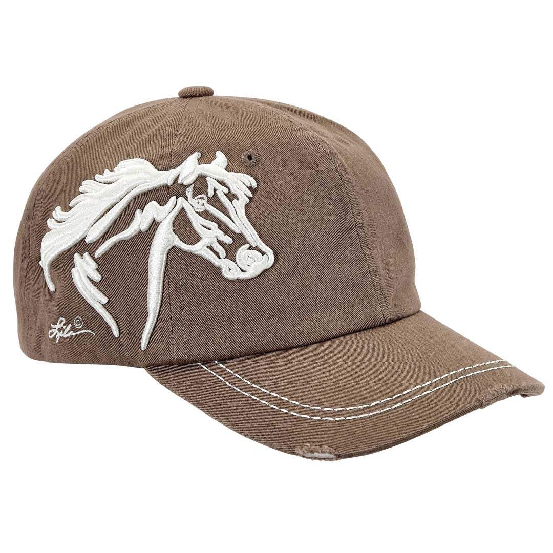 AWST Int'l Lila 3D Horse Head Cap - Breeches.com - Flyclothing LLC