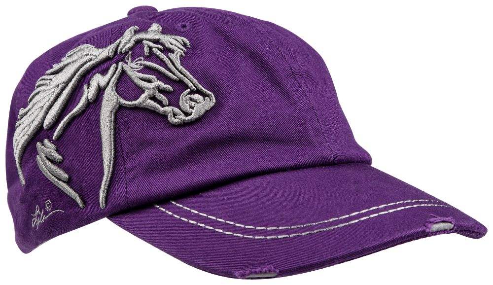 AWST Int'l Lila 3D Horse Head Cap - Breeches.com - Flyclothing LLC