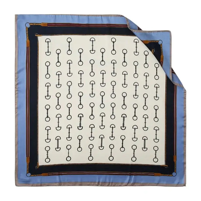 AWST Int'l Satin Snaffle Bit Scarf - Breeches.com - Flyclothing LLC