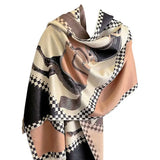 AWST Int'l Horses in Blankets Acrylic Cashmere Scarf - Breeches.com - Flyclothing LLC