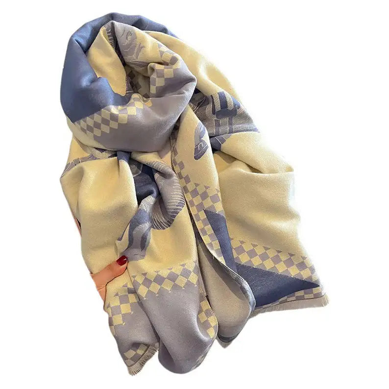 AWST Int'l Horses in Blankets Acrylic Cashmere Scarf - Breeches.com - Flyclothing LLC