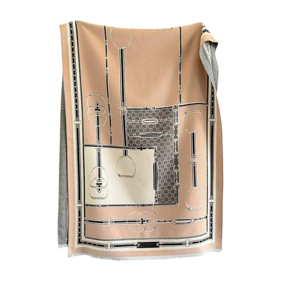 Awst Int'l Stirrups Acrylic Cashmere Scarf - Breeches.com - Flyclothing LLC