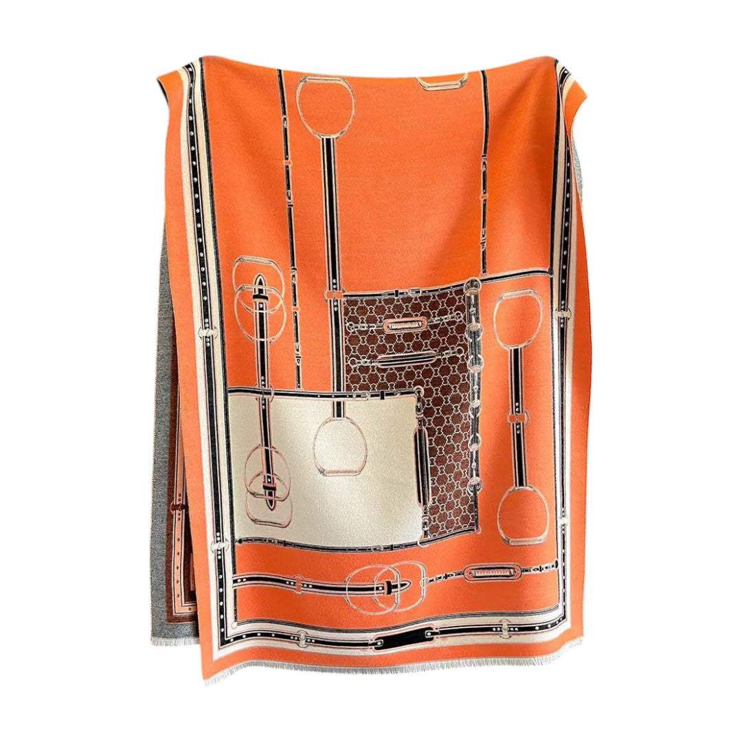 Awst Int'l Stirrups Acrylic Cashmere Scarf - Breeches.com - Flyclothing LLC