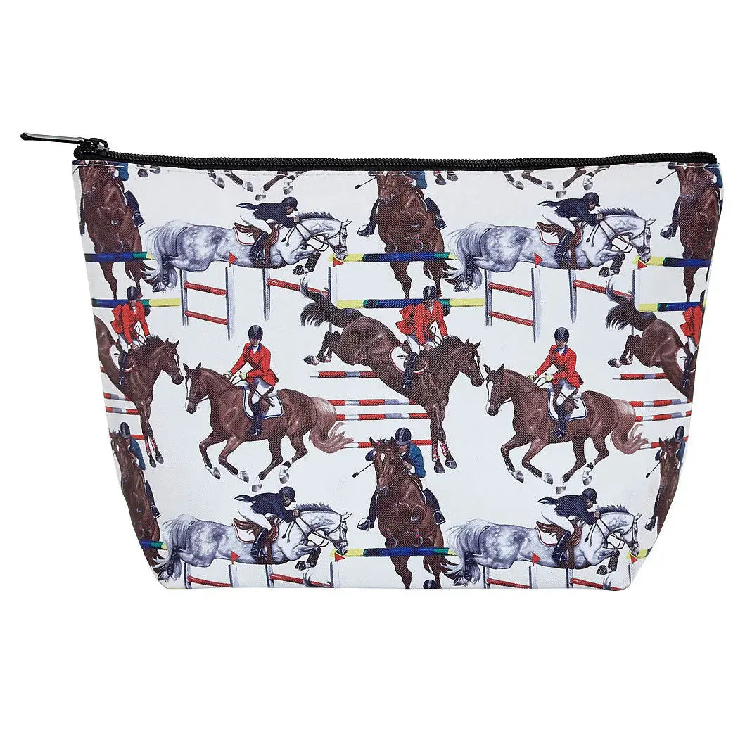 AWST Int'l "Lila" Jumpers Large Cosmetic Pouch - Breeches.com - Flyclothing LLC