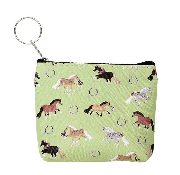 AWST Int'l "Lila" Pony Puff Coin Purses- Set of 12- Assorted - Breeches.com - Flyclothing LLC