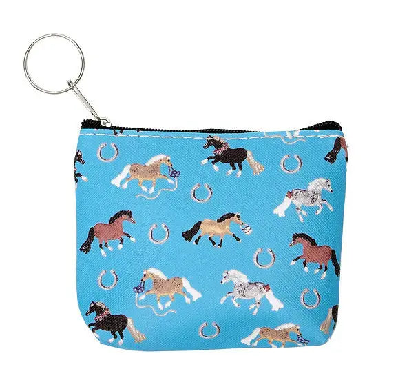 AWST Int'l "Lila" Pony Puff Coin Purses- Set of 12- Assorted - Breeches.com - Flyclothing LLC