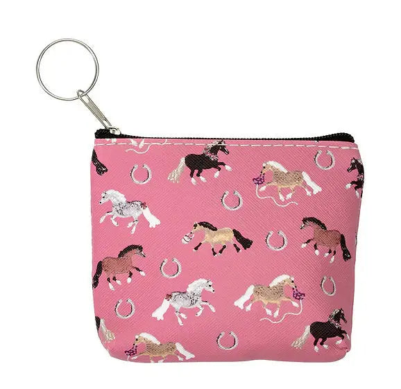 AWST Int'l "Lila" Pony Puff Coin Purses- Set of 12- Assorted - Breeches.com - Flyclothing LLC