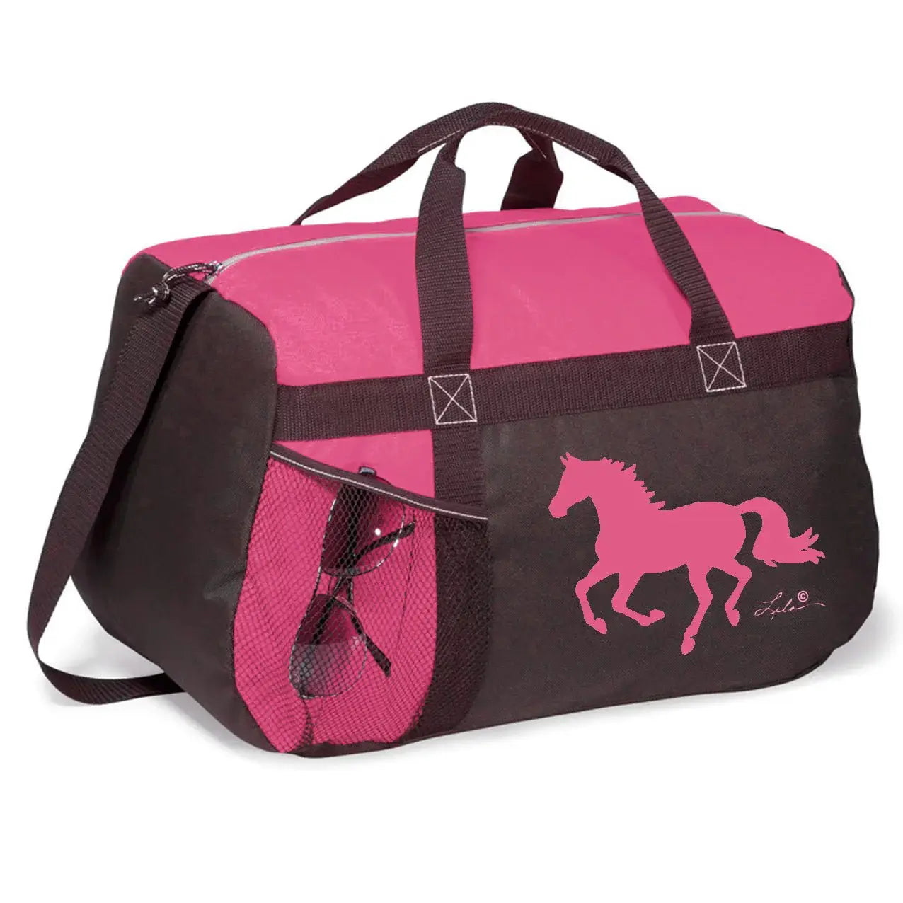 AWST Int “Lila” Galloping Horse Duffle Bag - Breeches.com - Flyclothing LLC