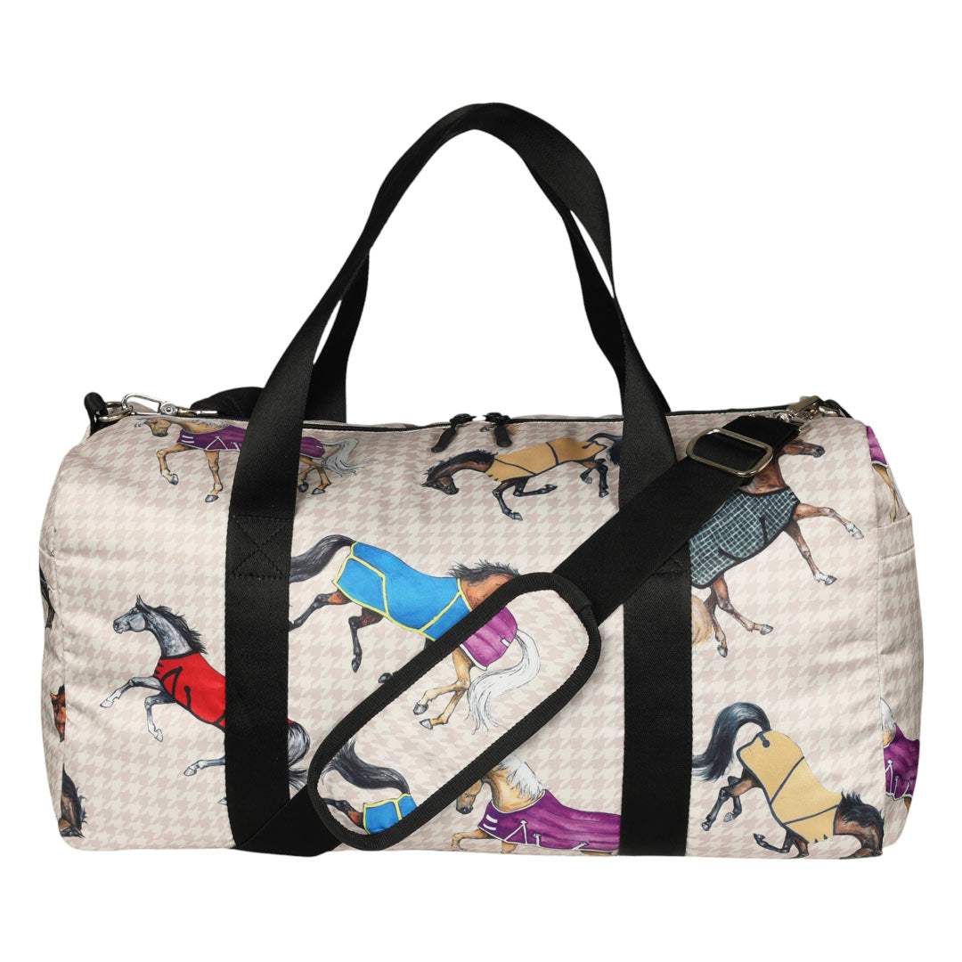 AWST Int'l Lila Horses in Blankets Gear Bag - Breeches.com - Flyclothing LLC