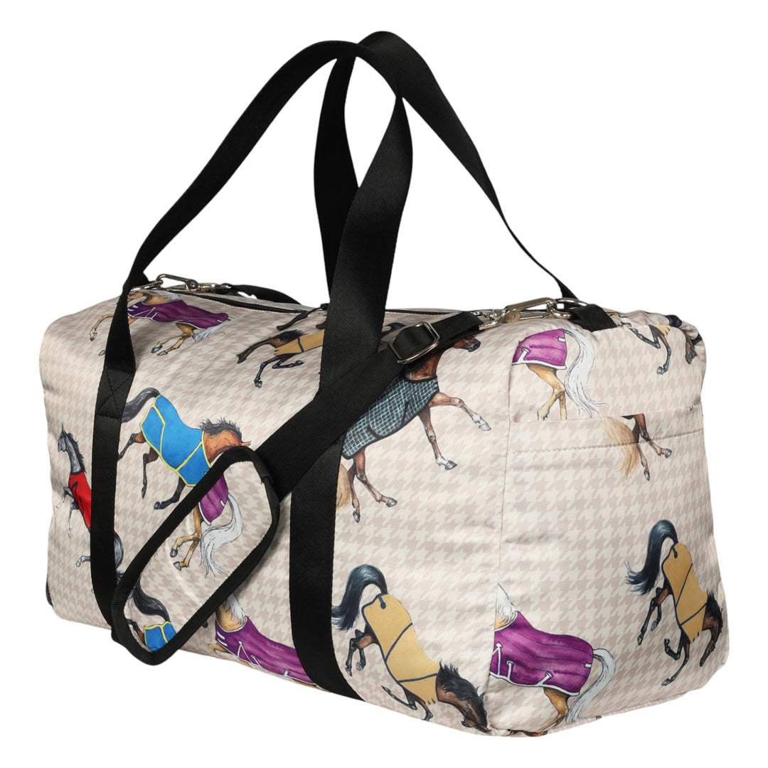 AWST Int'l Lila Horses in Blankets Gear Bag - Breeches.com - Flyclothing LLC