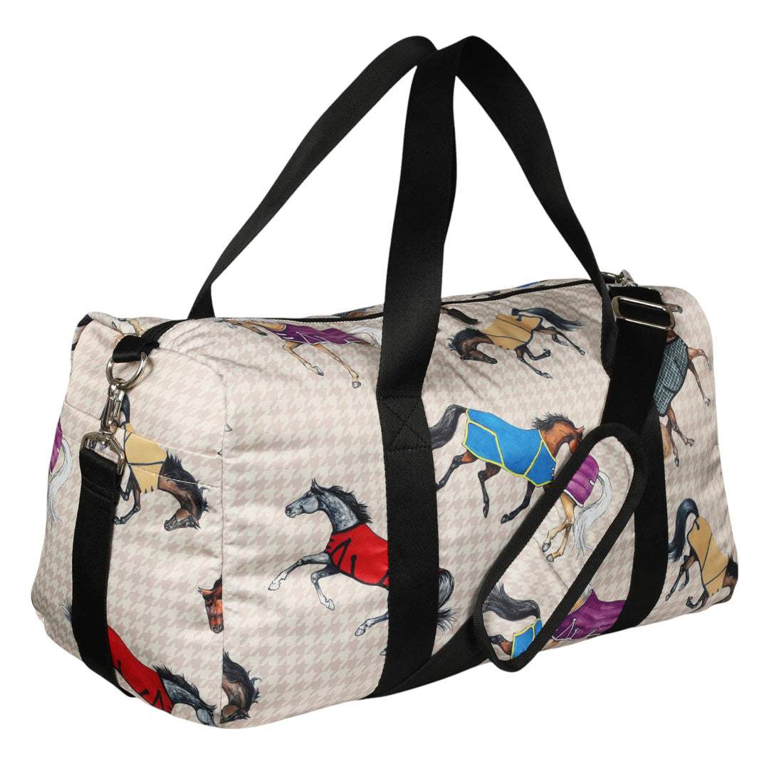 AWST Int'l Lila Horses in Blankets Gear Bag - Breeches.com - Flyclothing LLC