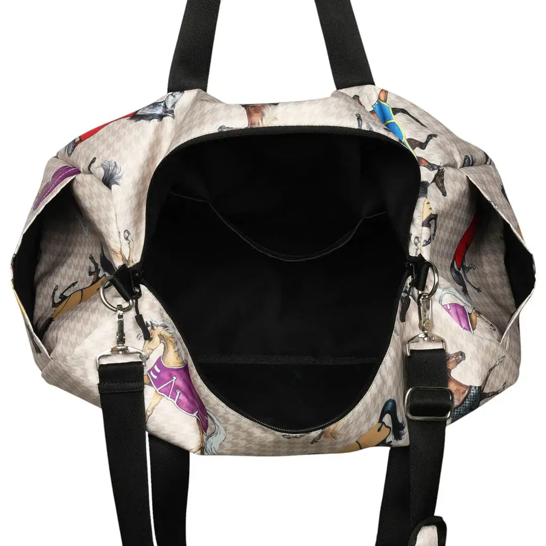AWST Int'l Lila Horses in Blankets Gear Bag - Breeches.com - Flyclothing LLC
