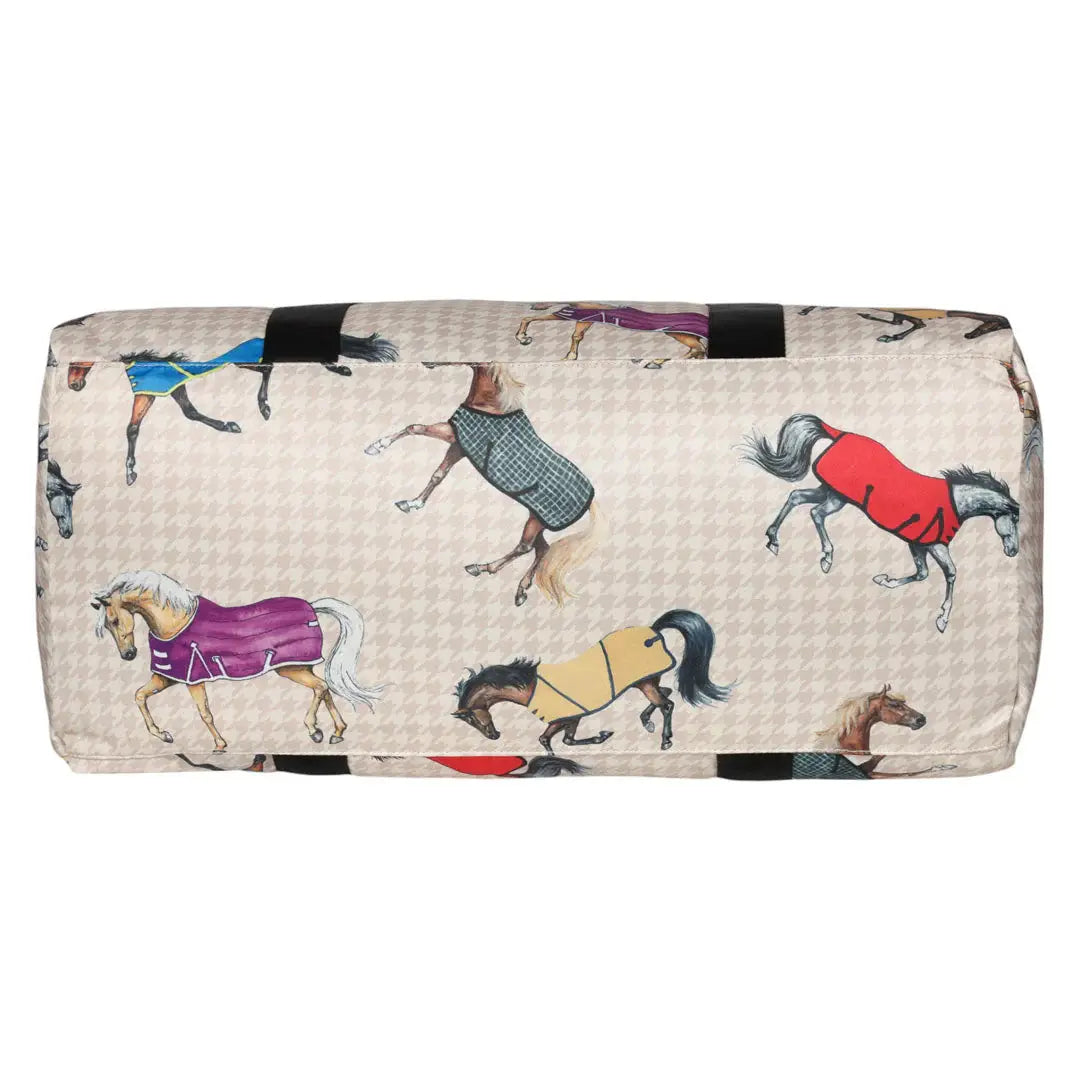 AWST Int'l Lila Horses in Blankets Gear Bag - Breeches.com - Flyclothing LLC