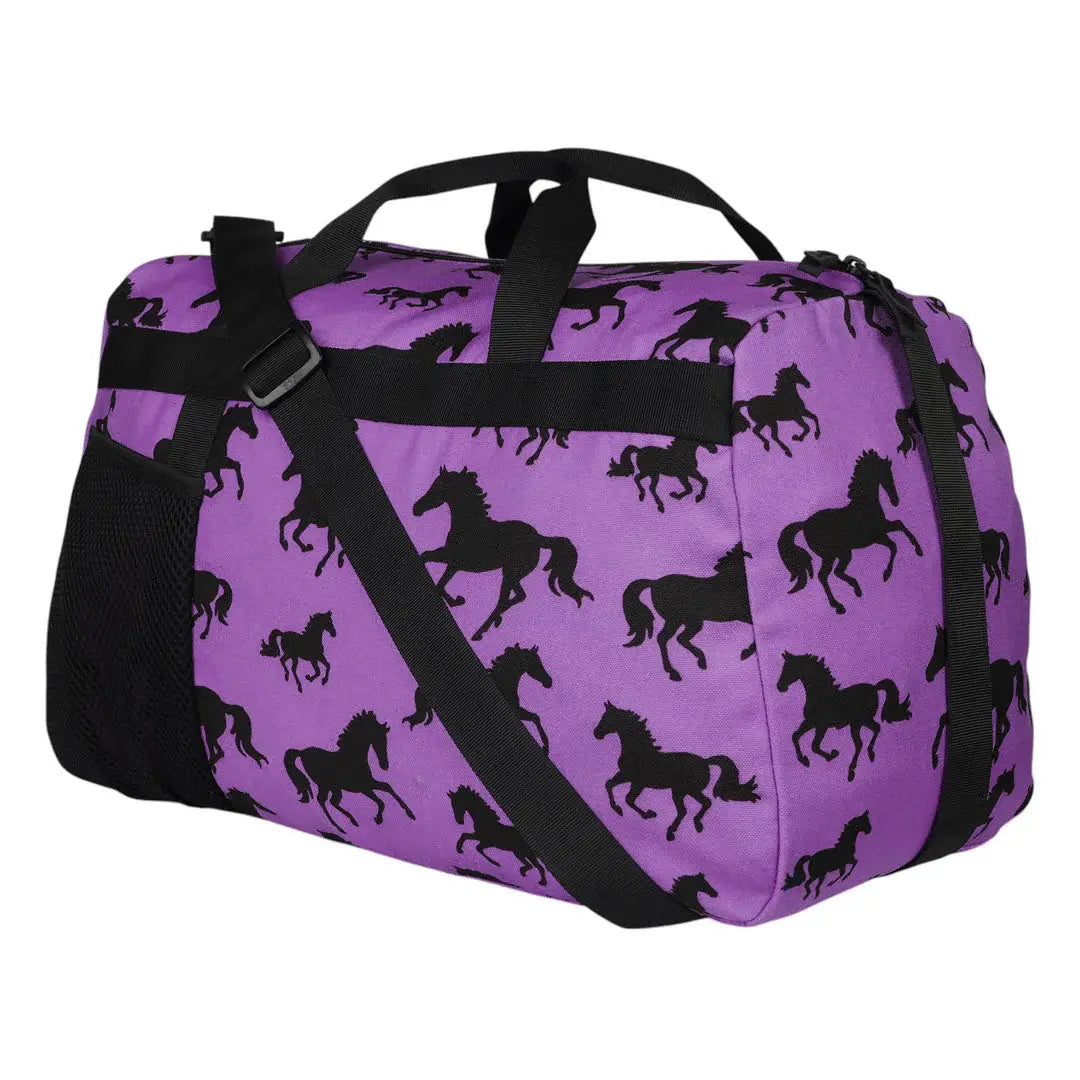 AWST Int'l Lila Silhouette Horse Duffle - Breeches.com - Flyclothing LLC