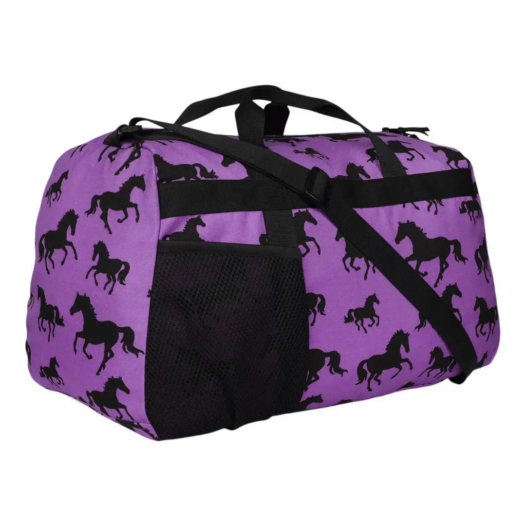 AWST Int'l Lila Silhouette Horse Duffle - Breeches.com - Flyclothing LLC