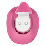AWST Int'l Horseshoe Earrings w/Colorful Cowboy Hat Gift Box - Breeches.com - Flyclothing LLC