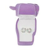 AWST Int'l Rhinestone Horseshoe Earrings w/Horse Head Gift Box - Breeches.com - Flyclothing LLC