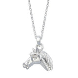 AWST Int'l Horse Head Pendant Necklace w/Cowboy Hat Gift Box - Breeches.com - Flyclothing LLC