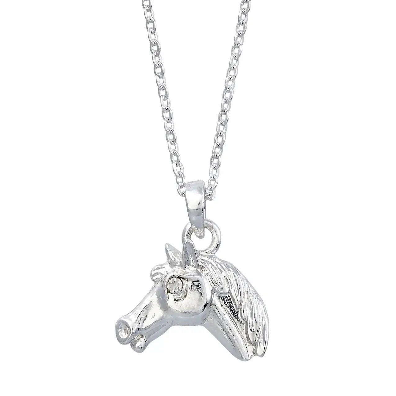 AWST Int'l Horse Head Pendant Necklace w/Cowboy Hat Gift Box - Breeches.com - Flyclothing LLC