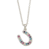 AWST Int'l Horseshoes Necklace w/Colorful Cowboy Hat Box - Breeches.com - Flyclothing LLC
