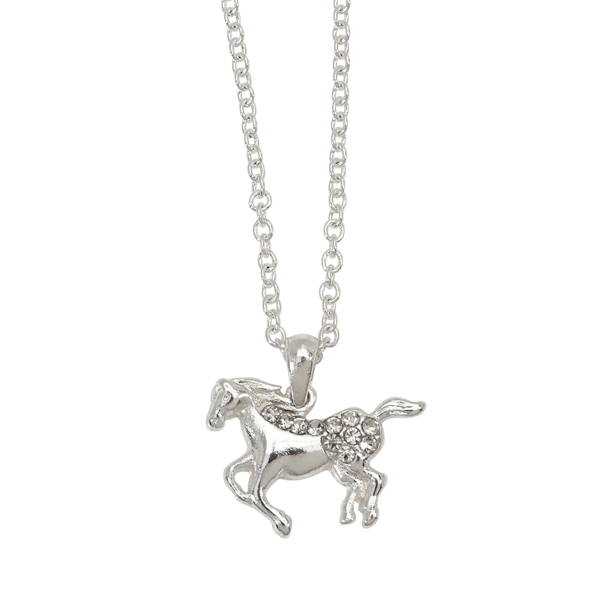 AWST Int'l Galloping Horse Necklace w/Colorful Cowboy Hat Box - Breeches.com - Flyclothing LLC