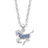 AWST Int'l Aqua Precious Pony Necklace w/Aqua Horse Head Gift Box - Breeches.com - Flyclothing LLC