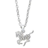 AWST Int'l Aqua Precious Pony Necklace w/Aqua Horse Head Gift Box - Breeches.com - Flyclothing LLC