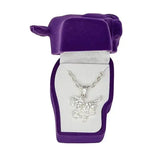 AWST Int'l Aqua Precious Pony Necklace w/Aqua Horse Head Gift Box - Breeches.com - Flyclothing LLC