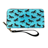 AWST Int'l Lila Wallet with Wristlet- Lila Silhouettes - Breeches.com - Flyclothing LLC